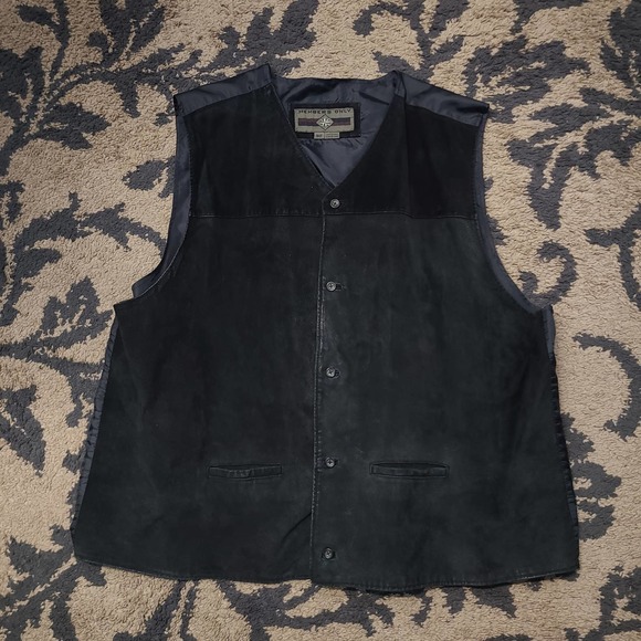 Members Only Other - Members Only Mens Leather Vest Size 3XLT
